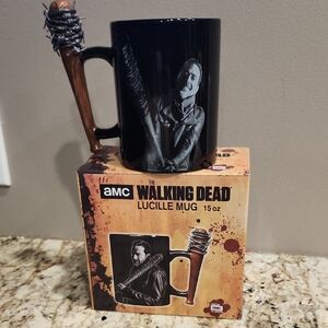 The Walking Dead Black Lucille Mug